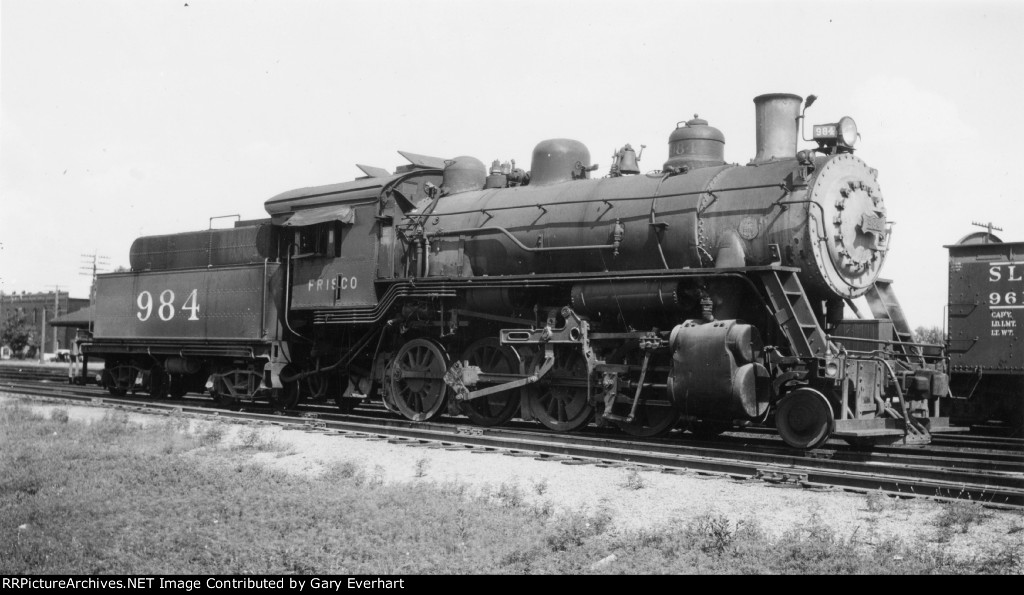 SLSF 2-8-0 #984 - St Louis - San Francisco